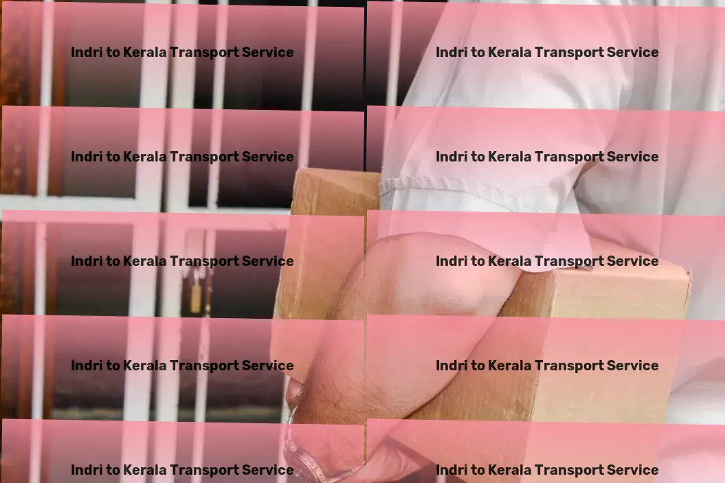 Indri to Kerala Part Load Transport Express road carriage services