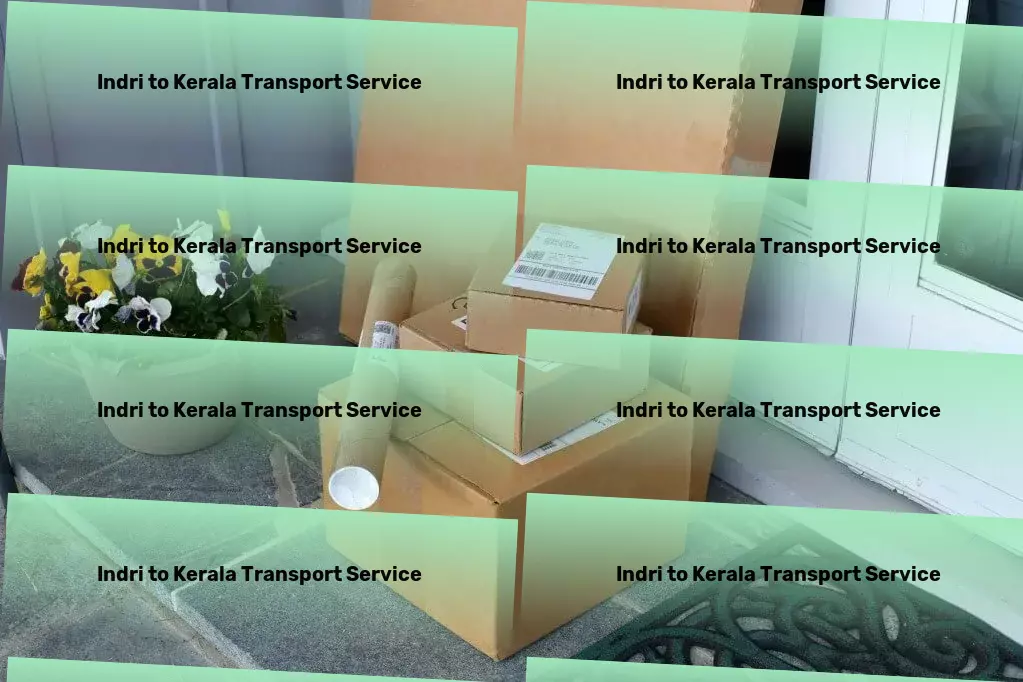 Indri to Kerala Part Load Transport Long-distance shipping services